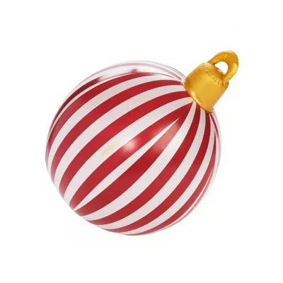 Funboy Inflatable Christmas Holiday Balls In Red In Multi