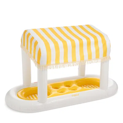 Funboy Inflatable Floating Bar In Yellow