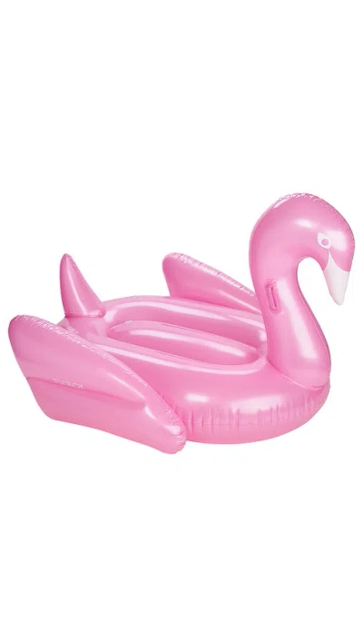 Funboy Metallic Pink Swan
