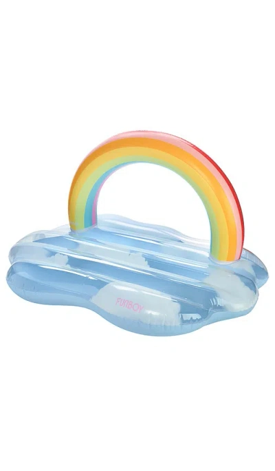Funboy Babies' Rainbow Cloud Daybed Float In Blue