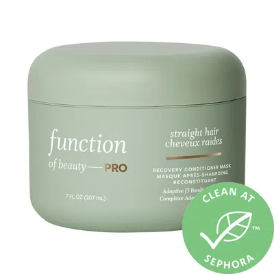 Function Of Beauty Pro Bond Repair Custom Conditioner Mask For Straight, Damaged Hair 7 oz / 207 ml - Conditioner Mask In White
