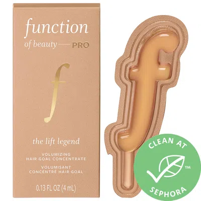 Function Of Beauty Pro The Lift Legend Volumizing Hair Goal Concentrate Mix-in 0.13 oz / 4 ml - The Lift Legend Volumizing In White