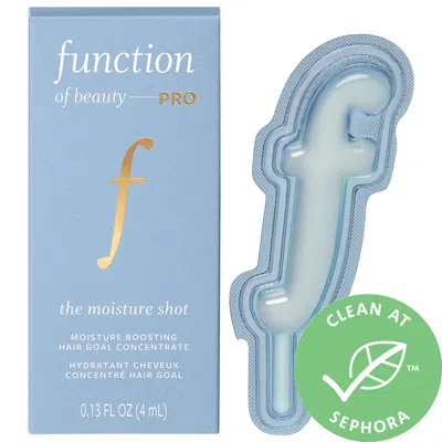 Function Of Beauty Pro The Moisture Shot Hydrating Hair Goal Concentrate Mix-in 0.13 oz / 4 ml - The Moisture Shot Hydratin In White