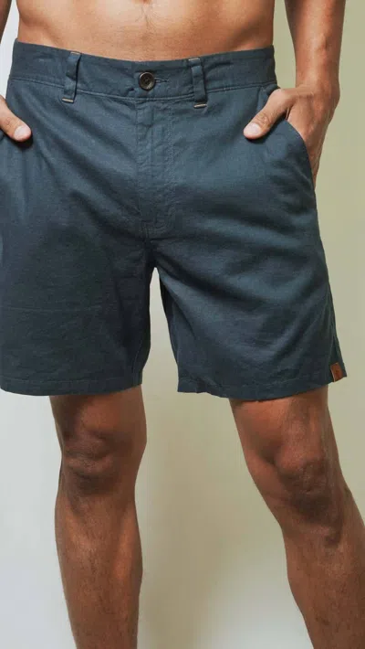Fundamental Coast Bondi Chino Shorts In Maui Blue In Multi