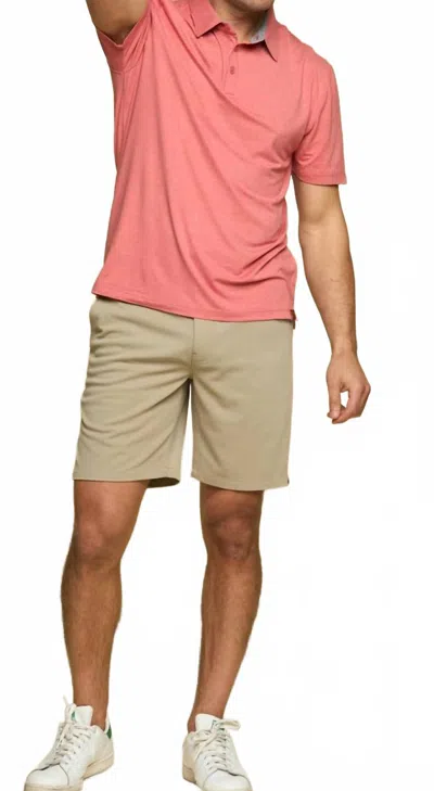 Fundamental Coast C Street Chino Short In Stone In Neutral