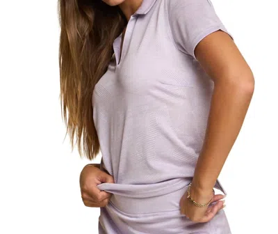 Fundamental Coast Terrain Polo In Orchid In Pink
