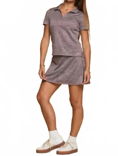 Fundamental Coast Terrain Skort In Anise In Purple