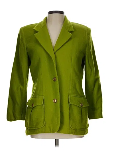 Pre-owned Fundamental Things Blazer Jacket In Green