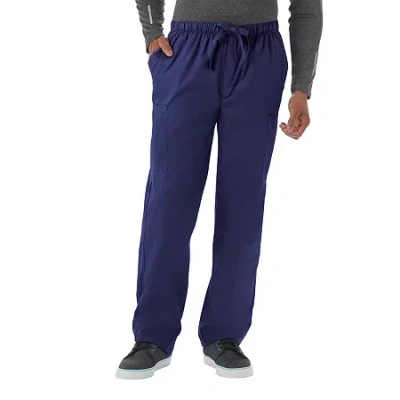 Fundamentals By White Swan 14843 5-pocket Unisex Adult Scrub Pant In Blue