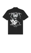 Funeral Apparel Evil Love Shirt In 黑色