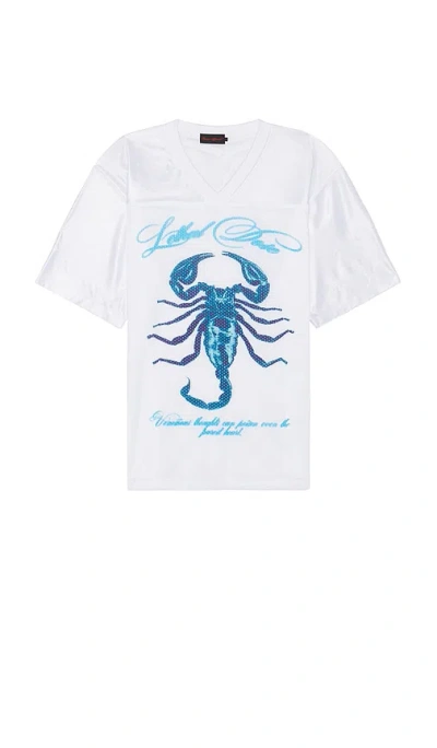 Funeral Apparel Lethal Dose Jersey In 白色