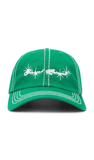Funeral Apparel Star Logo Cap In Green