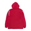 Fung Lan And Co. Half Zip Anorak Red/blue Jacket In Multi