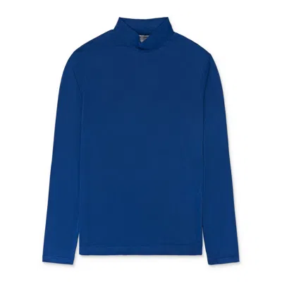 Fung Lan And Co. Ls Jersey Turtleneck - Royal In Blue