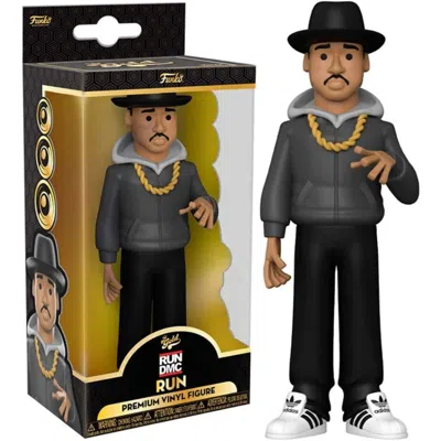 Funko 5 Inch Vinyl Gold Premium Figure Rock Stars Run Dmc Run In Black
