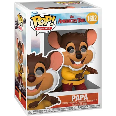 Funko An American Tail Papa  Pop! Vinyl Figure #1652 In Brown