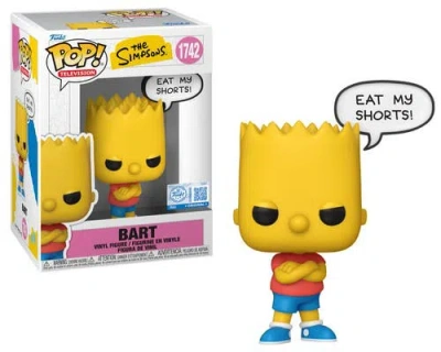 Funko Bart Simpson (the Simpsons)  Pop! Sayings In Yellow