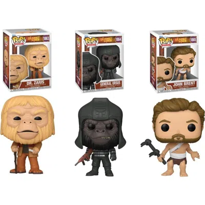 Funko Beneath The Planet Of The Apes  Pop! Movies Complete Set In Multi