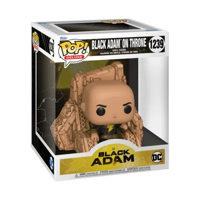 Funko Black Adam Black Adam On Throne Deluxe  Pop! Vinyl Figure #1239 In Multi