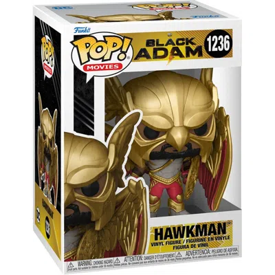 Funko Black Adam Hawkman  Pop! Vinyl Figure #1236 In Gold