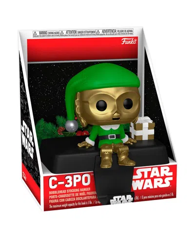Funko Kids' C-3po In Elf Outfit Stocking Hanger Pop Vinyl Figure In No Color