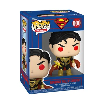 Funko Dc Comics Shield Through The Ages Superman Fall Of Sinestro  Pop! Vinyl Figure #000 In Blue