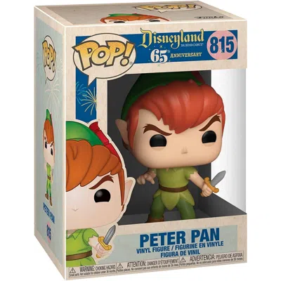 Funko Disney 65th Anniversary Peter Pan New Pose  Pop! Vinyl Figure #815 In Multi