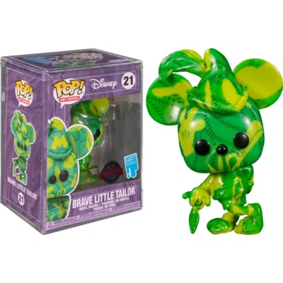 Funko Disney Mickey Mouse Brave Little Tailor Artist Series Special Edition  Pop! Vinyl Figure #21 In Green