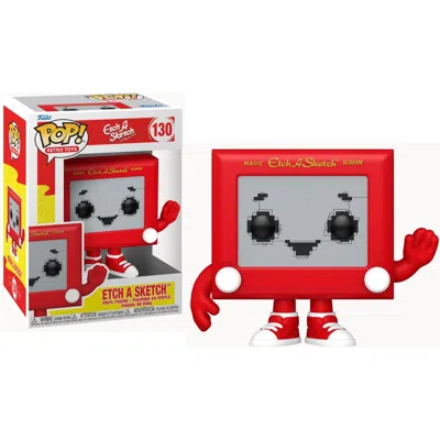 Funko Etch A Sketch (retro Toys)  Pop! In Red