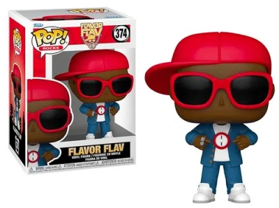 Funko Flavor Flav (flavor Of Love)  Pop! Rocks In Multi