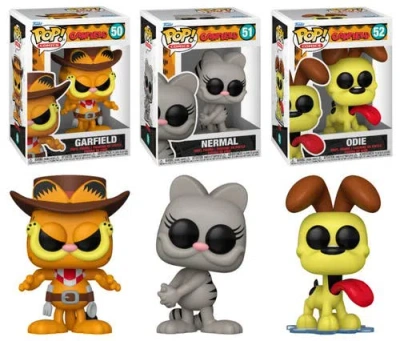 Funko Garfield  Pop! Comics Complete Set In Multi