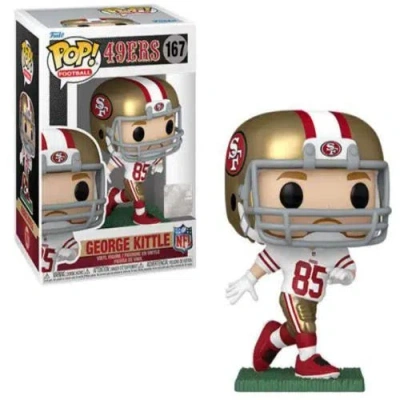 Funko George Kittle (san Francisco 49ers)  Pop! Nfl Series 9 In Multi