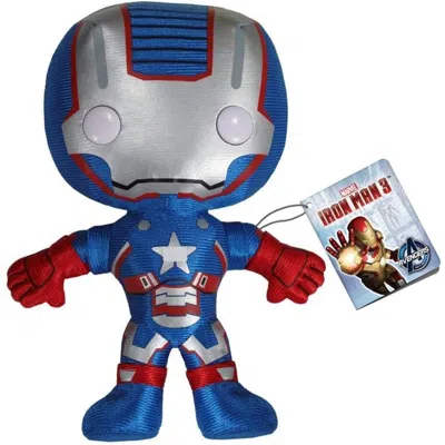 Funko Iron Man 3 Movie Iron Patriot 7 Inches Plush In Blue