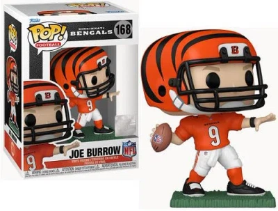 Funko Joe Burrow (cincinnati Bengals)  Pop! Nfl Series 9 In Multi