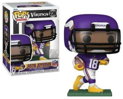 Funko Justin Jefferson (minnesota Vikings) Nfl  Pop! Series 11 In Multi