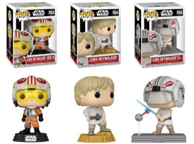 Funko Luke Skywalker (star Wars)  Pop!  Pop! Set In Multi