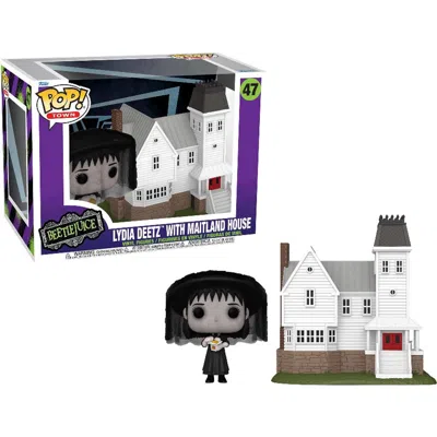 Funko Lydia Deetz W/maitland House (beetlejuice)  Pop! Town In Multi