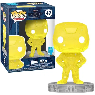 Funko Marvel's Infinity Saga Iron Man Artist Series  Pop! Vinyl Figure #47 In Yellow
