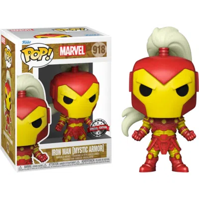 Funko Marvel Iron Man Iron Man Mystic Armor  Pop! Vinyl Figure #918 - Special Edition In Red