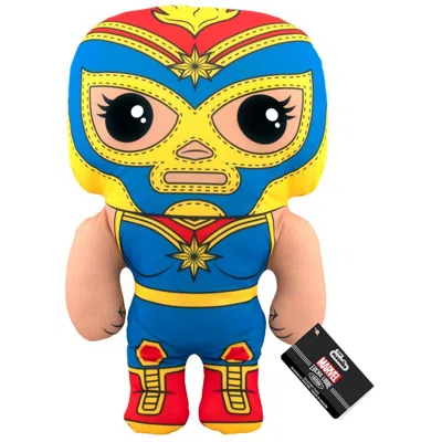 Funko Marvel Lucha Libre La Estrella Cosmica Captain Marvel 17 Inches Plush In Multi