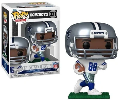 Funko Michael Irvin (dallas Cowboys)  Pop! Nfl Legends In Multi