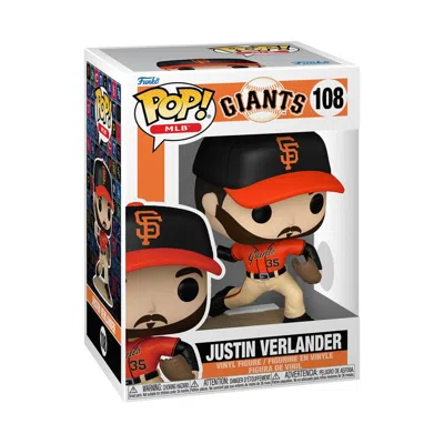 Funko Mlb Giants Justin Verlander  Pop! Vinyl Figure #108 In Multi