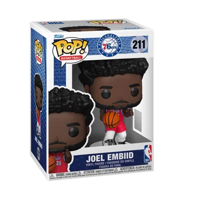Funko Nba 76ers Joel Embiid  Pop! Vinyl Figure #211 In Brown