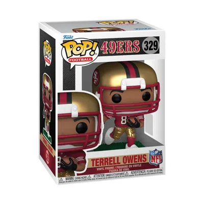 Funko Nfl Legends Terrell Owens (49ers)  Pop! Vinyl Figure #329 In Gold