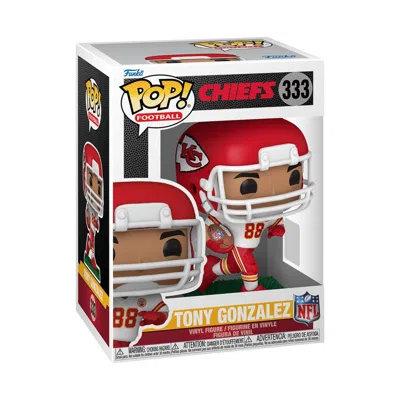 Funko Nfl Legends Tony Gonzalez (chiefs)  Pop! Vinyl Figure #333 In Red