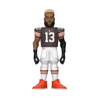 Funko Nfl Stars: Browns Odell Beckham Jr (home Uniform)  Pop 5 Inch Vinyl Gold Figure In Multi