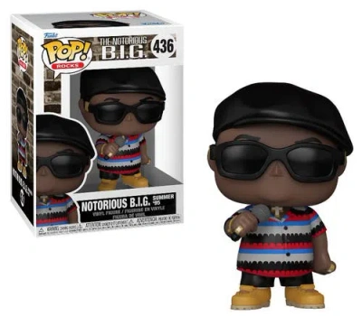 Funko Notorious B.i.g (beat The Summer Jam)  Pop! Rocks In Multi