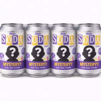 Funko Pack Of 4 Surprise Mystery  Soda Figure Randomly Selected In Multi