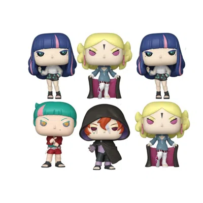Funko Pack Of 6 Assorted Boruto  Pop! Vinyl Figure Wave 6 In Multi
