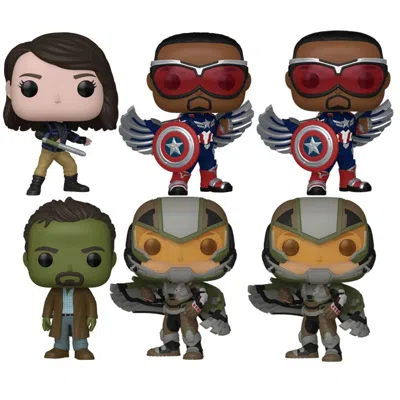 Funko Pack Of 6 Assorted Marvel Captain America: Brave New World  Pop! Vinyl Figure In Multi